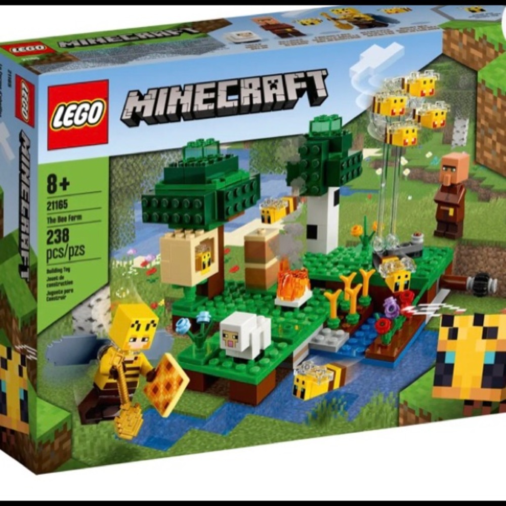 Lego Minecraft Bee Farm